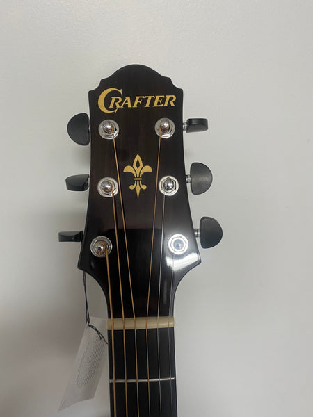 Crafter HT250-CE-N Silver series 250, Orchestra acoustic-electric guitar with cutaway