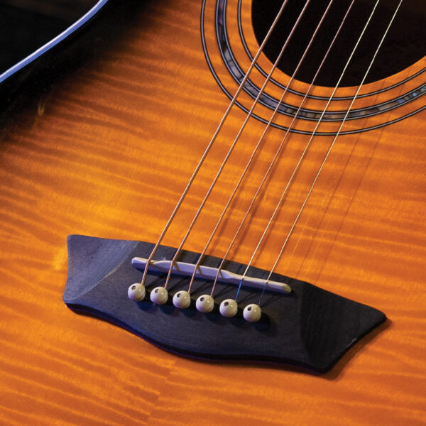 Washburn EA15ATB Festival Series Mini Jumbo Acoustic-Electric Guitar Tobacco Sunburst