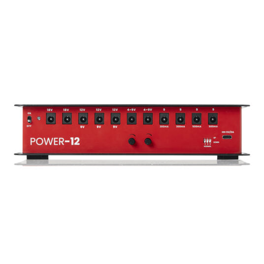 Gator GTR-PWR-12 Pedalboard Power Supply; 12 Outputs – 2300Ma
