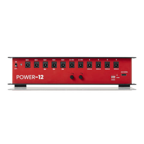 Gator GTR-PWR-12 Pedalboard Power Supply; 12 Outputs – 2300Ma
