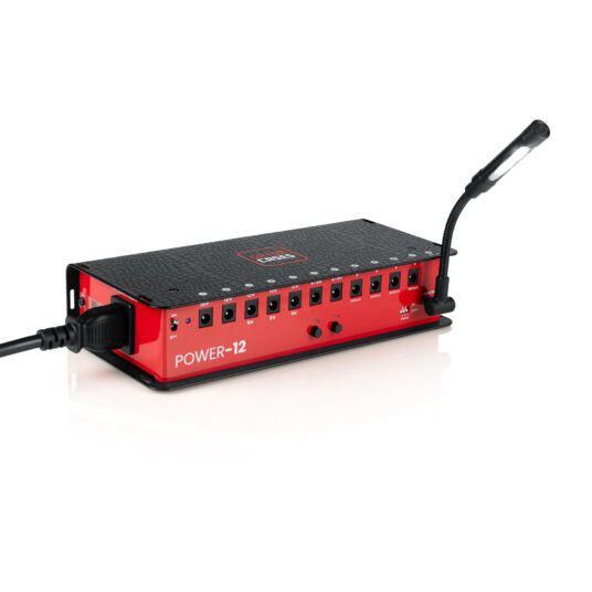 Gator GTR-PWR-12 Pedalboard Power Supply; 12 Outputs – 2300Ma