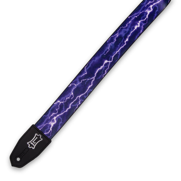 Levy's MPRH-18 Right Height Sublimation Strap with Lightning Motif