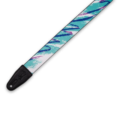 Levy's MPD2-126 Polyester Guitar Strap 90s Paper Cup Pattern