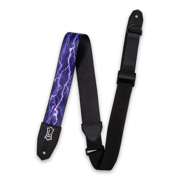 Levy's MPRH-18 Right Height Sublimation Strap with Lightning Motif