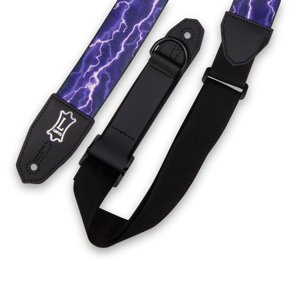 Levy's MPRH-18 Right Height Sublimation Strap with Lightning Motif