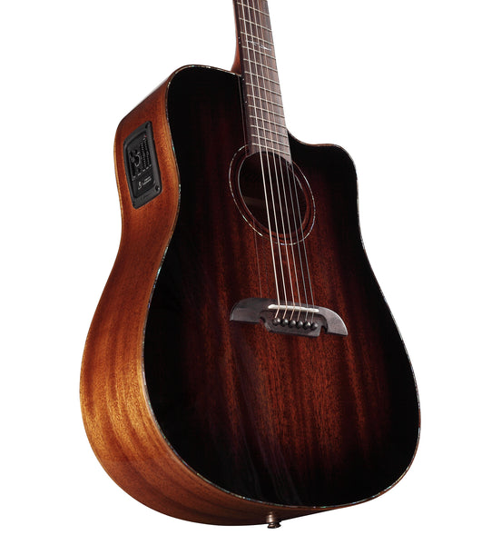 Alvarez MDA66CESHB Masterworks Cutaway Dreadnought w/ Electronics Shadowburst