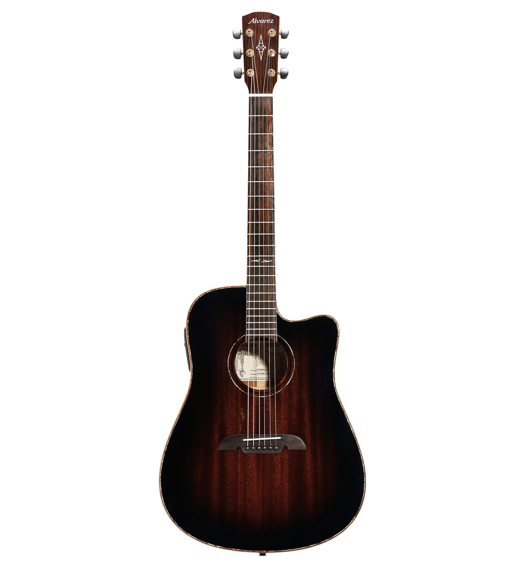 Alvarez MDA66CESHB Masterworks Cutaway Dreadnought w/ Electronics Shadowburst