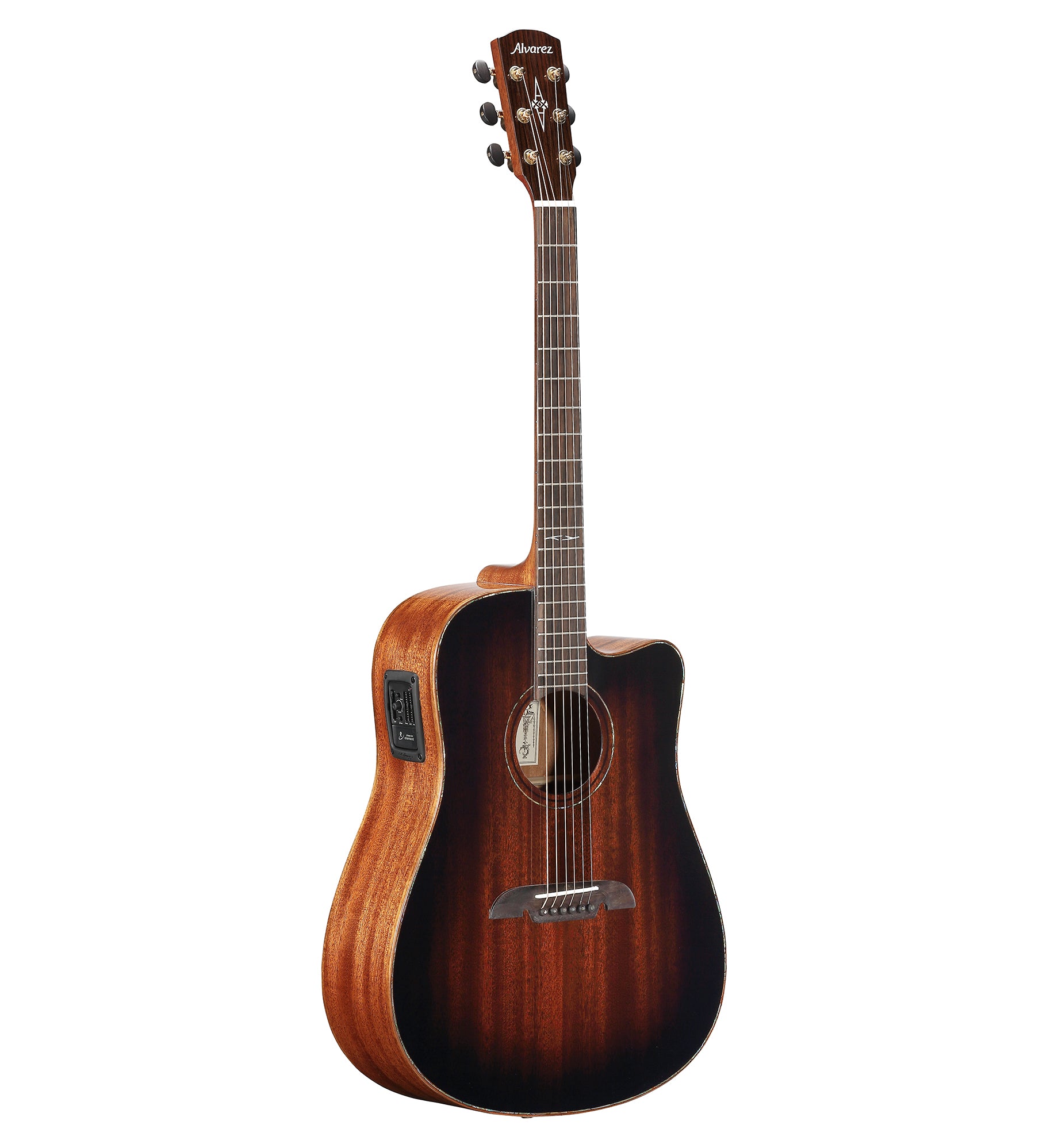 Alvarez MDA66CESHB Masterworks Cutaway Dreadnought w/ Electronics Shadowburst