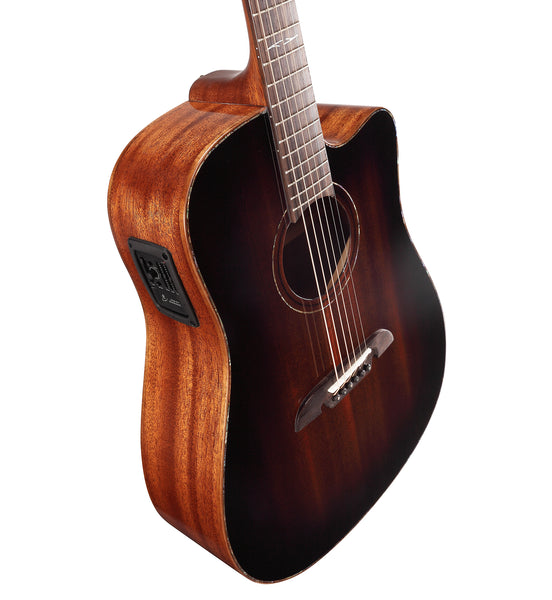 Alvarez MDA66CESHB Masterworks Cutaway Dreadnought w/ Electronics Shadowburst