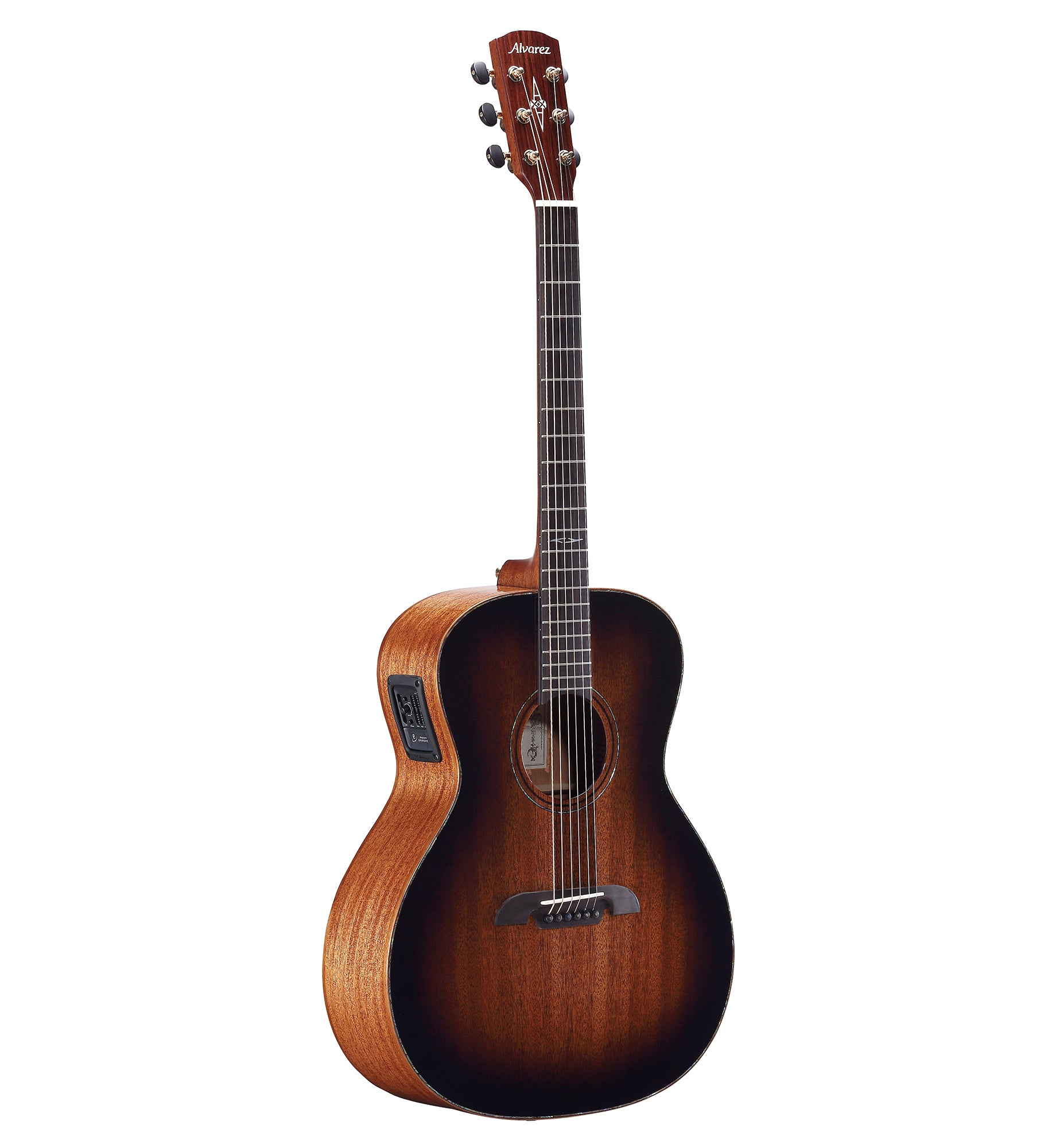 Alvarez MGA66E-SHB Masterworks Grand Auditorium with Electronics Shadowburst