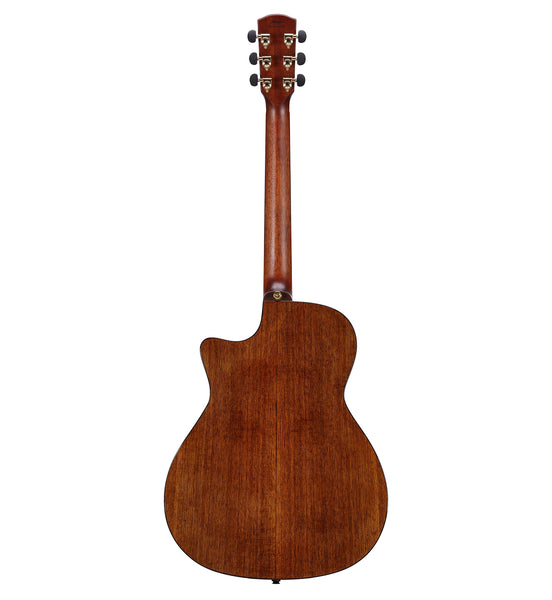 Alvarez MGA77CEARSHB Masterworks Grand Auditorium All Solid Acoustic Electric. Walnut W/Cutaway & Bevel Arm