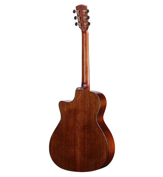 Alvarez MGA77CEARSHB Masterworks Grand Auditorium All Solid Acoustic Electric. Walnut W/Cutaway & Bevel Arm