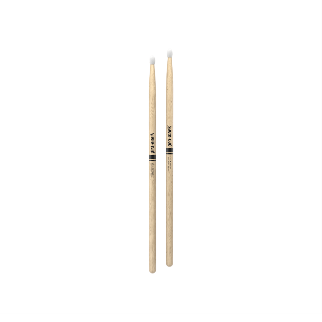Pro Mark Classic Attack 747 Shira Kashi Oak Drumstick, Oval Nylon Tip