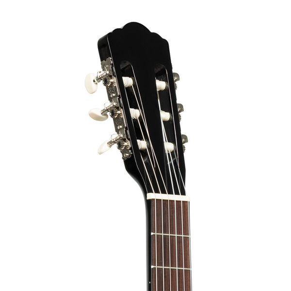 Stagg SCL50-BLK 4/4 Classical Guitar with Linden Top Black