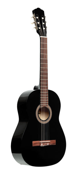 Stagg SCL50-BLK 4/4 Classical Guitar with Linden Top Black