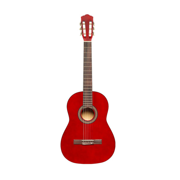 Stagg SCL50-RED 4/4 Classical Guitar with Linden Top Red