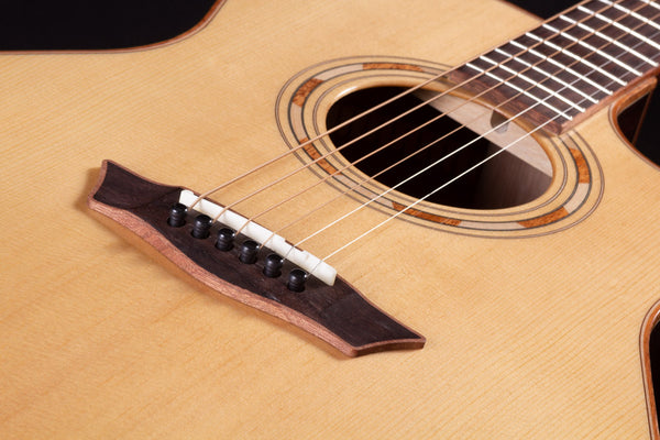 Washburn WCG25SCE Comfort Series Grand Auditorium Cutaway w/ Electronics Natural