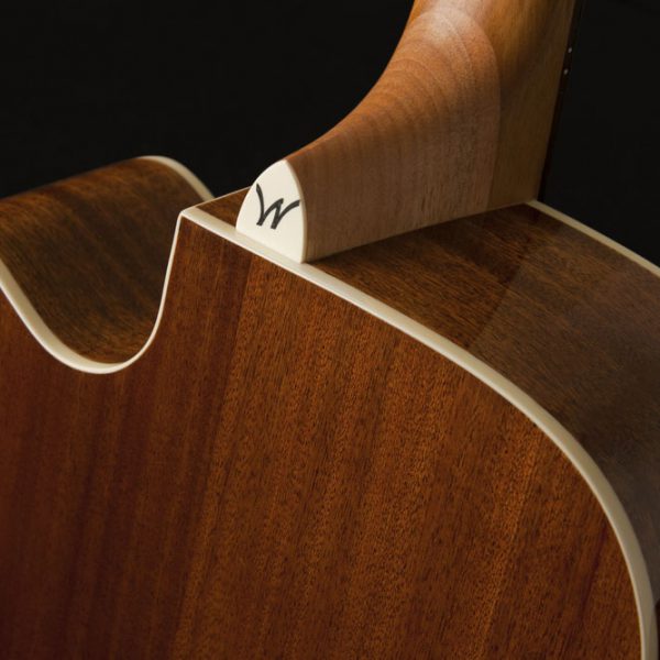 Washburn WD7SCE Harvest Series Dreadnought w/ Cutaway Natural