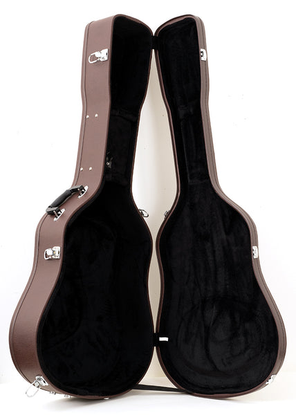 Washburn GCFDLX Folk Acoustic Guitar Case Deluxe Brown