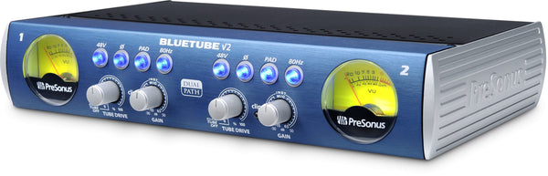 Presonus BlueTube DP V2: 2-channel, dual-path mic/instrument preamp