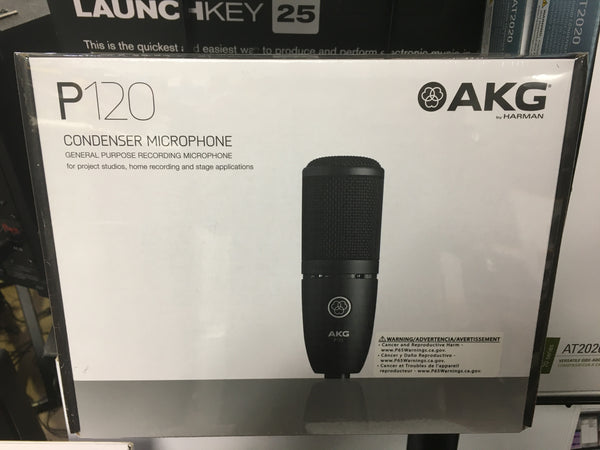 AKG P120 Perception 120 General-Purpose 2/3" Diaphragm Condenser Microphone