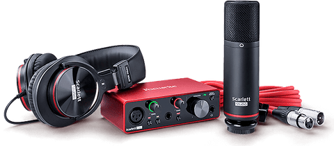 Focusrite Scarlett Solo Studio 3rd Gen USB Recording Bundle