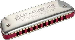 542PBX-C Golden Melody Harmonica C
