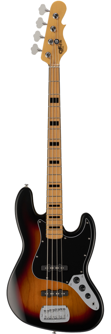 G&L Tribute Series JB 3 Tone Sunburst Maple