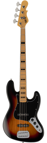 G&L Tribute Series JB 3 Tone Sunburst Maple