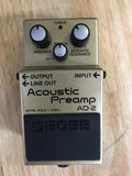 Boss AD-2 Acoustic Preamp Pedal