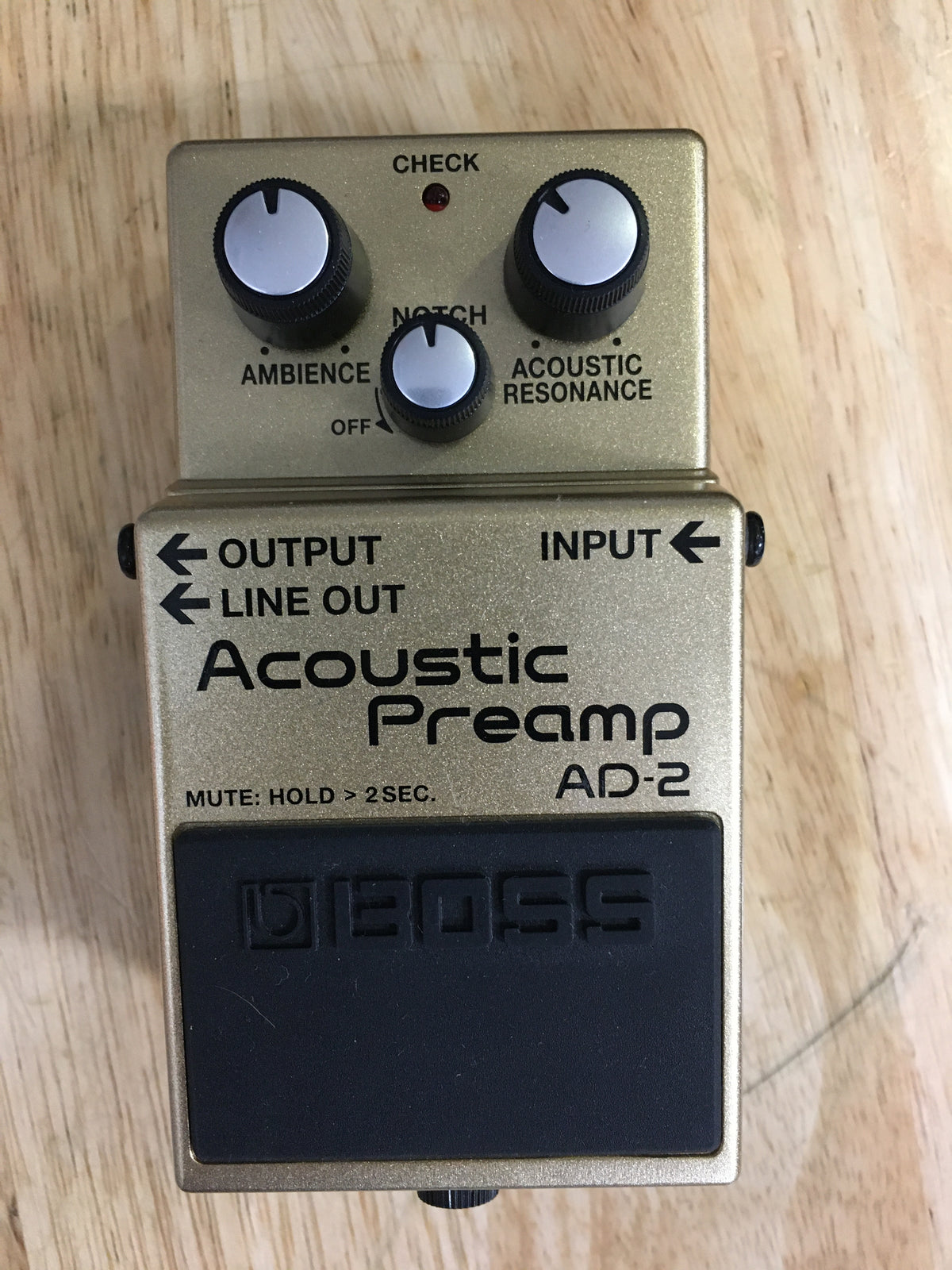 Boss AD-2 Acoustic Preamp Pedal