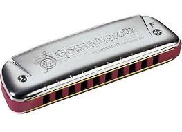 542-F Golden Melody Harmonica F
