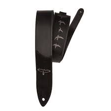 PRS Leather Embroidery Birds Black